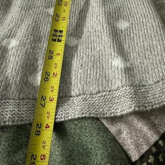 Christmas Cats Holiday Sweater Karen Scott 3X Sparkly Embellished Top - Picture 9 of 10